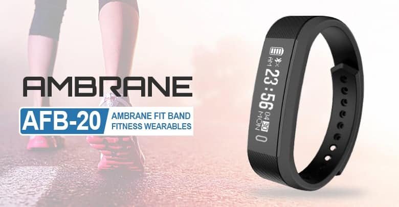 Ambrane Smart Band A F B 20