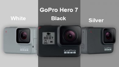 Her Go Pro 7 Black Silver And White Sports Action Camera