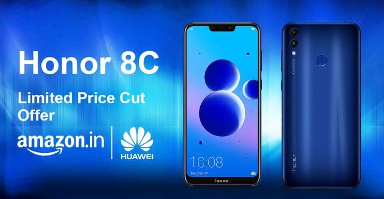 Honor 8 C Available On Amazon With Price Cut Offer