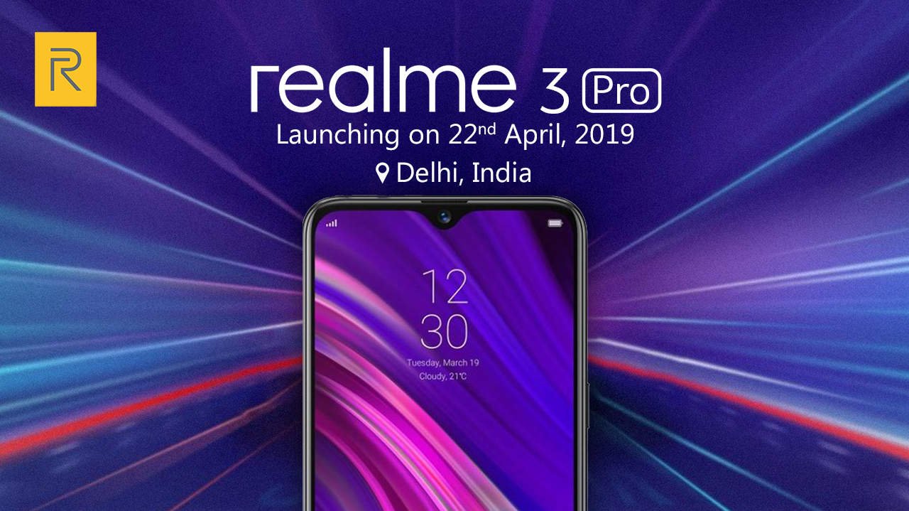 Realme 3 Pro Smartphone Is Set To Launch Today In India With An Event