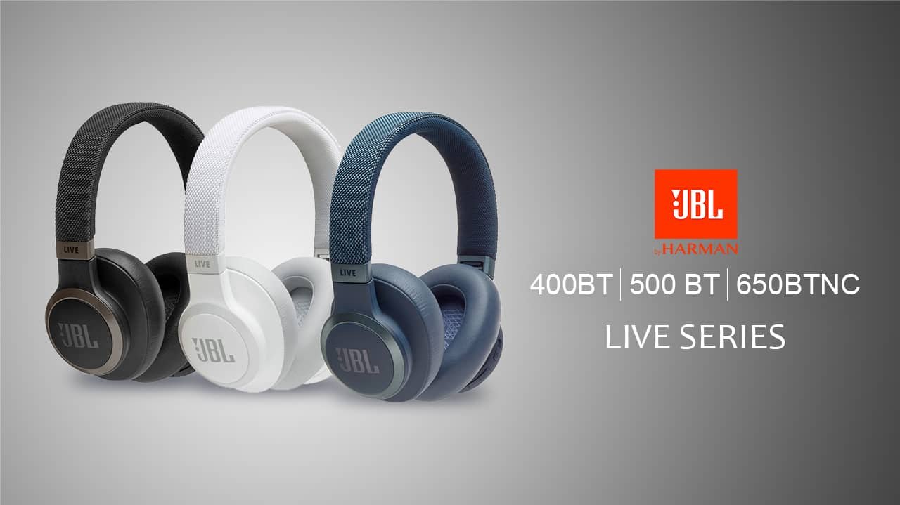 J B L Launches New L I V E Series Headphones