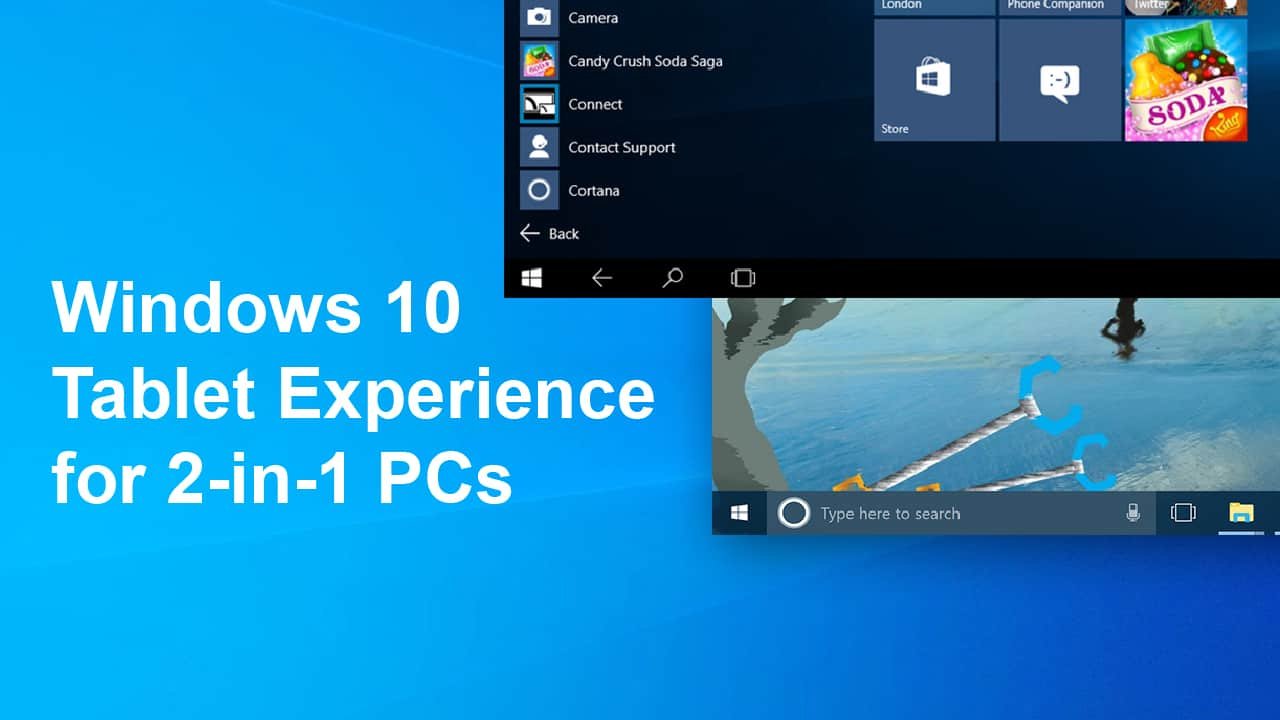 Microsoft Windows 10 Latest Update Brings New Tablet Experience