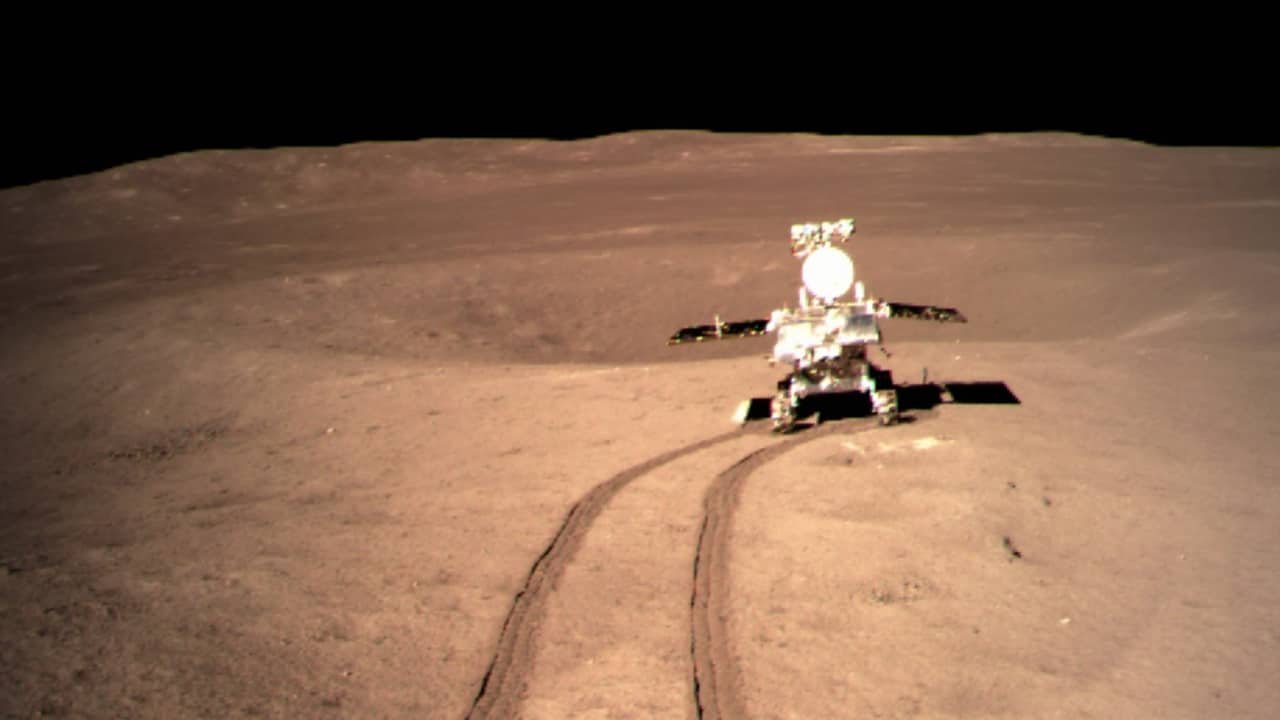 China's Lunar Rover Finds Mysterious Substance