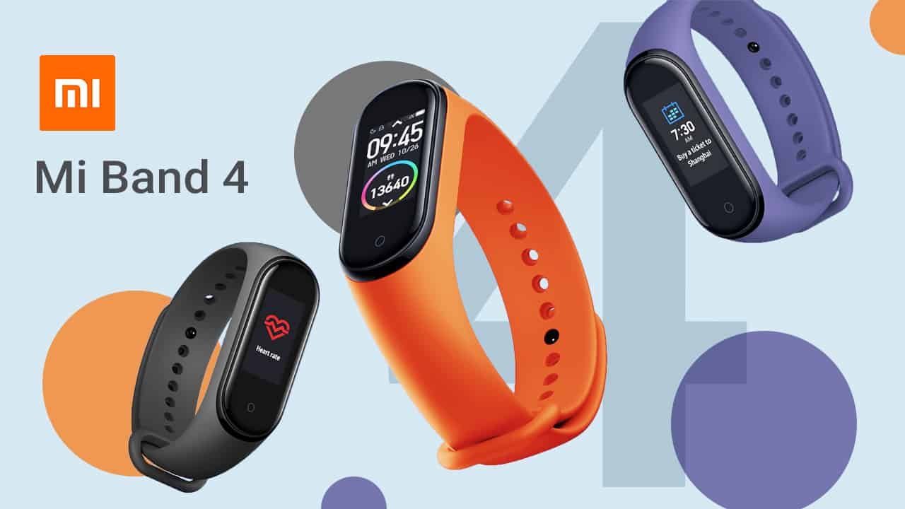 Mi Band 4 Will Be Available On Amazon India On September 17