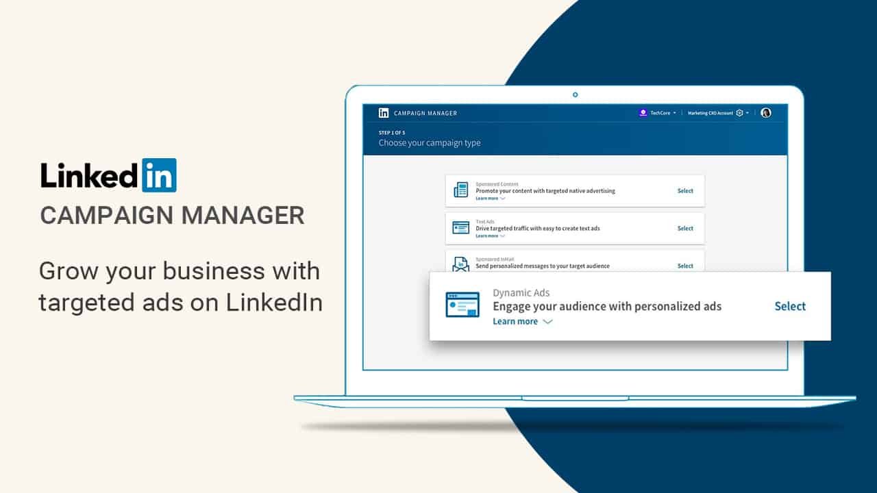 create linkedin campaign manager