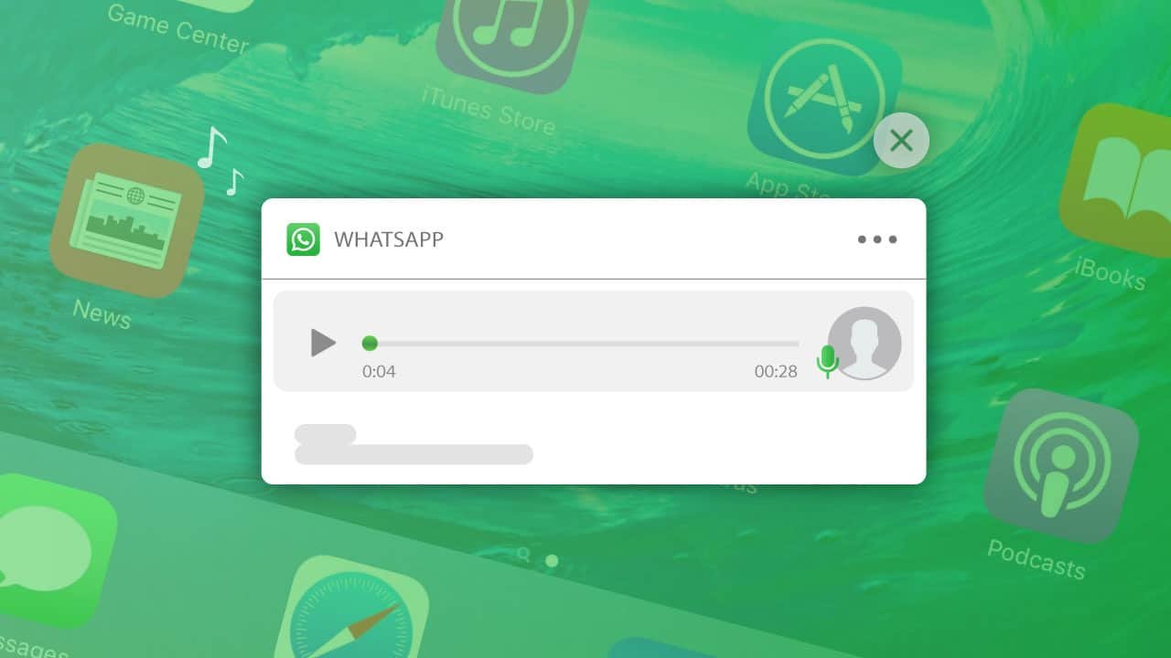 Whats App Testing Audio Playback Feature In Notifications On I O S