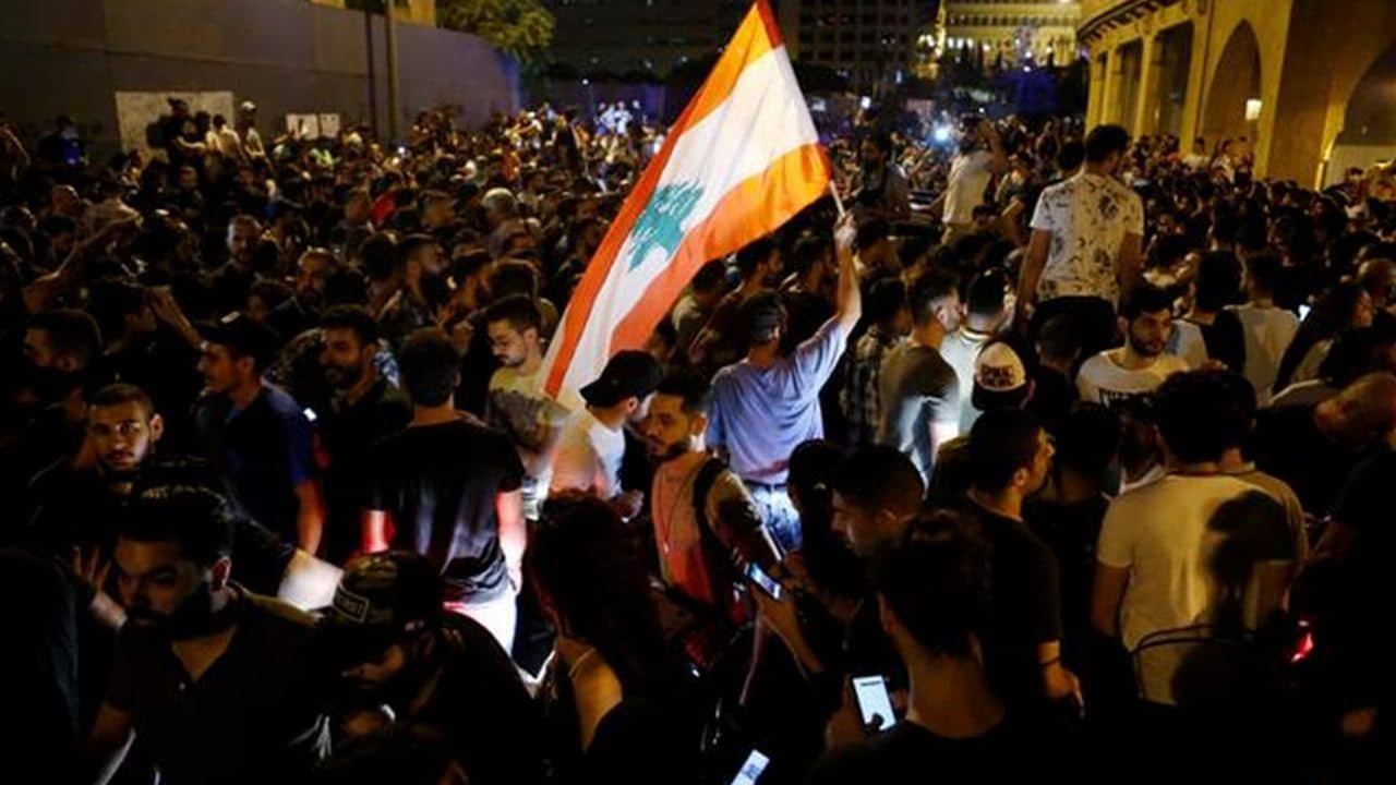 Protests In Lebanon Over Tax Proposal On Free