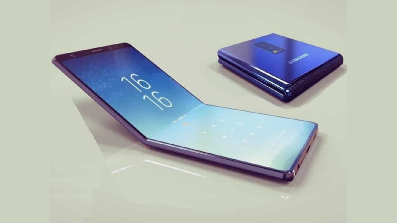 Samsung Has Showed Off New Clamshell Foldable Phone Concept