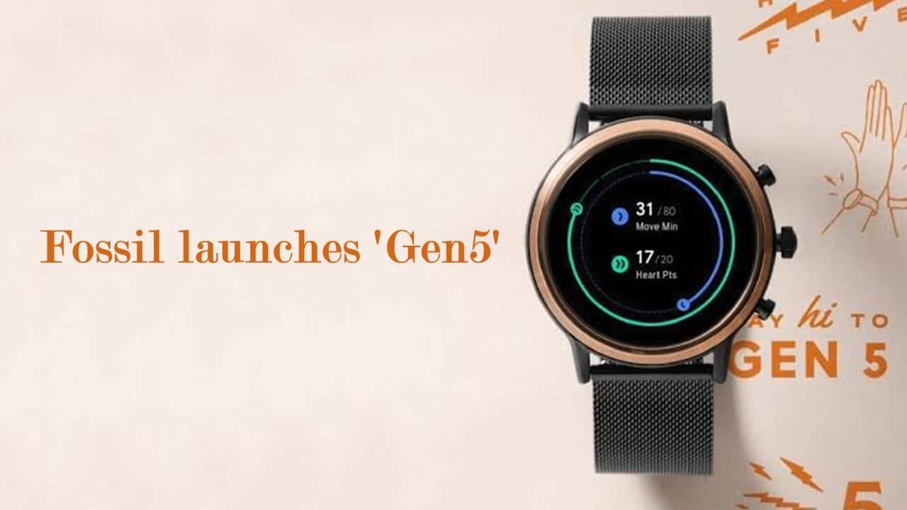 Fossil Launches ' Gen5'