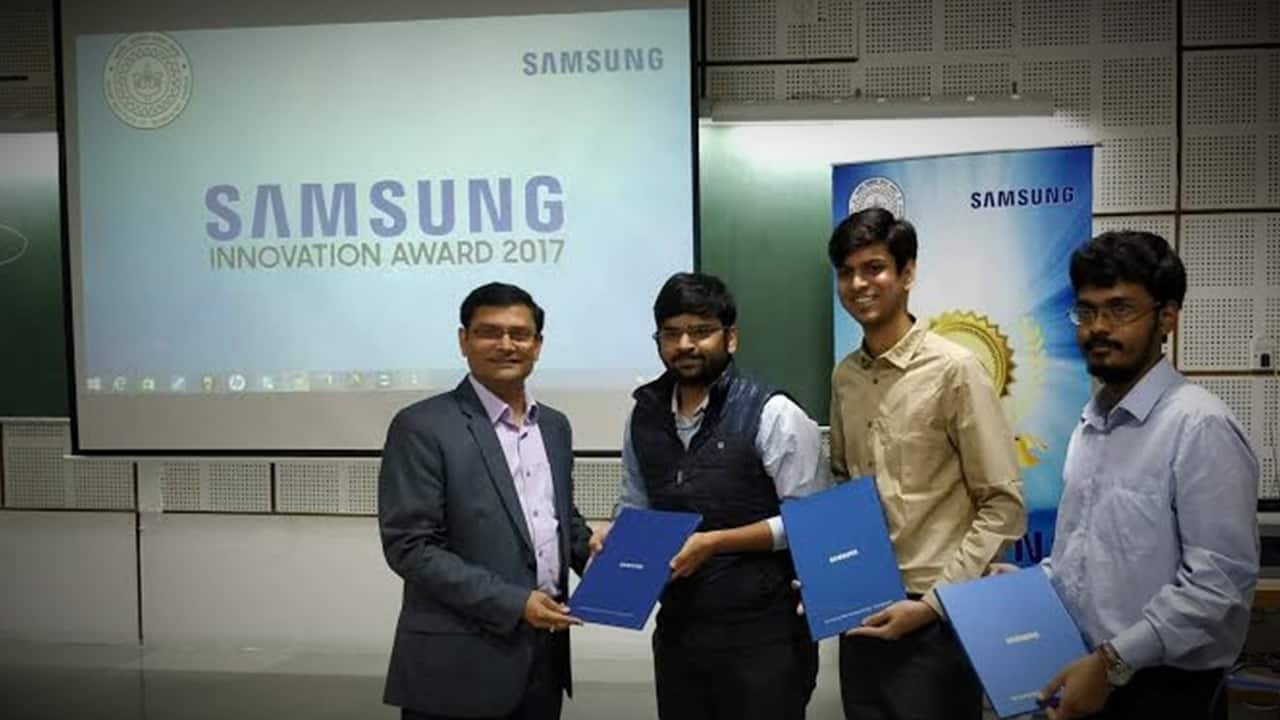 Samsung Recognises I I T Indore Students