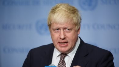 Boris' Spoof On ' Love Actually' Scene Sets