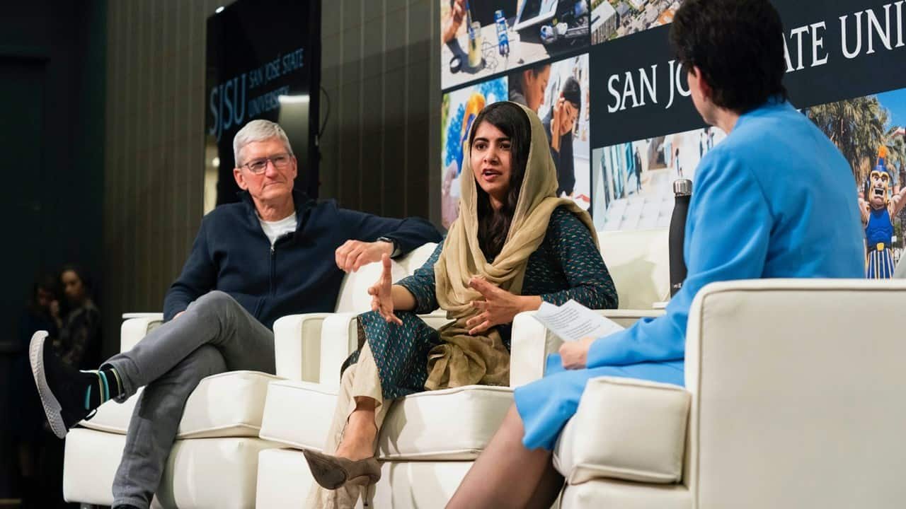 Cook, Malala Discuss Importance Of Teaching Girls