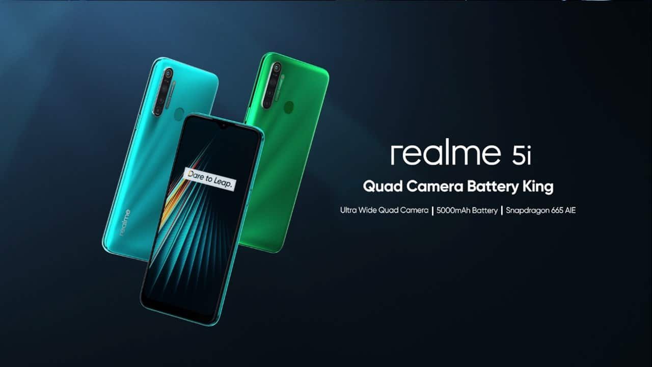 Realme Launches 5i With 4 Cameras For Rs 8,999