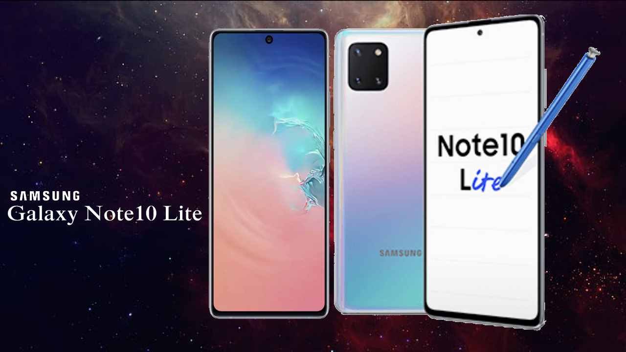 Samsung Galaxy Note10 Lite In India