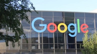 Google Logo At Company's Headquarters