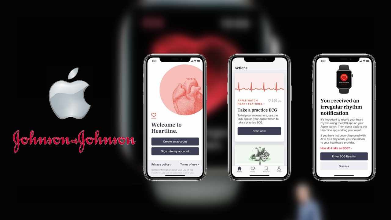 Johnson & Johnson, Apple Launch Clinical Study