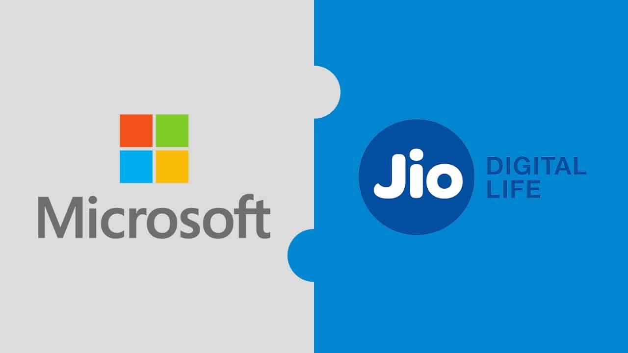 Microsoft Jio Defining Partnership Of Decade