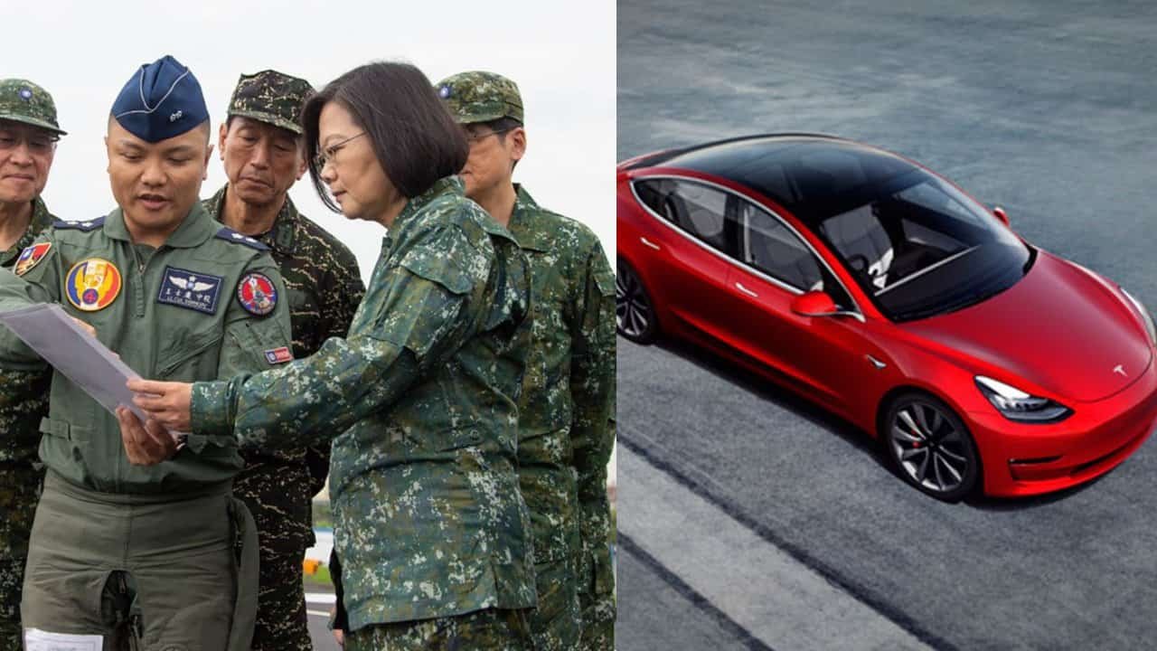 Taiwan Military Chooses Tesla Model 3