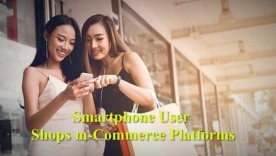 Smartphone User Shops M Commerce Platforms