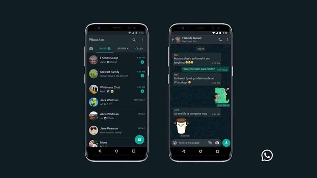 Whats App Launches Dark Mode For Both