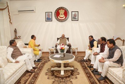 Bjp Leaders Meet Guv Over New Appointments Made By Nath Govt