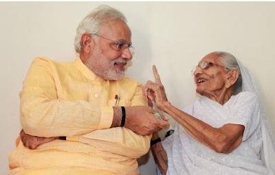 Blessings Of Crores Like You Inspired All Pm Tells Mother