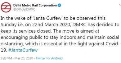 Delhi Metro To Be Suspended During Janata Curfew On Sunday