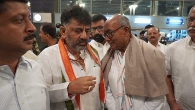 Digvijaya Approaches Ktaka Hc To Meet Rebel Mlas