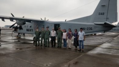Indian Navy Transports Medical Team For Covid 19 Test Training