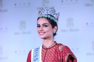 Manushi Chhillar Roped In By Home State Haryana To Spread Covid 19 Awareness