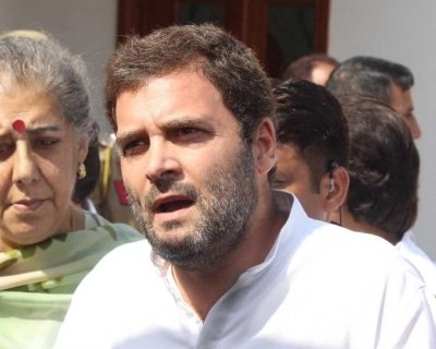 Rahul Pays Tribute To Bhagat Singh Rajguru Sukhdev