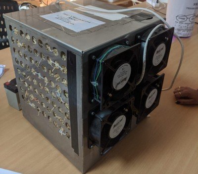 Raj Students Develop Cooler That Runs Via Wi Fi Bluetooth