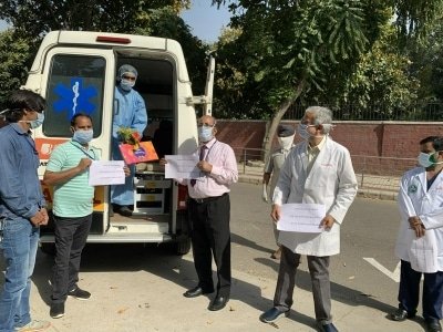 11th Positive Patient Cured Discharged From Pgi Chandigarh