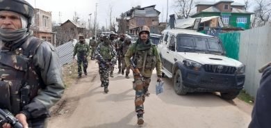 4 Terrorists Killed In Kashmir Encounter