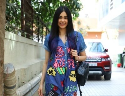 Adah Sharma Wears A Fancy Mop To Drive Away Monday Blues