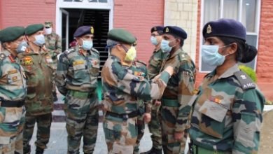 Army Chief Reviews Security Situation In Kashmir
