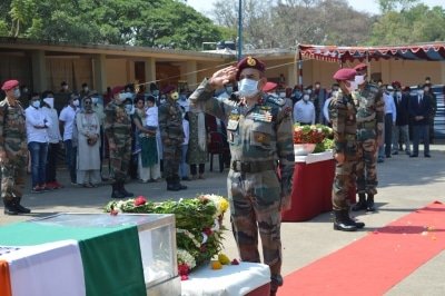 Colonel Bal Cremated With Full Military Honours In Bengaluru