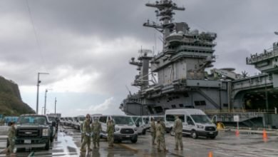 Covid 19 Cases On Us Aircraft Carrier Rise To 550 Navy