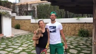 Djokovic Takes Up Murrays 100 Volley Challenge
