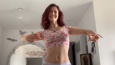 Elli Avrram Wows Social Media With Throwback Belly Dance Video