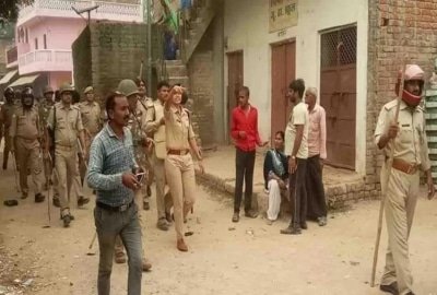 Police Team Attacked In Ups Kannauj