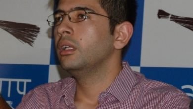 Raghav Chadha Visits Yamuna For Inspection