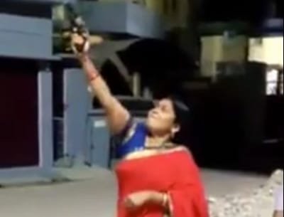 Up Bjp Leader Takes To Celebratory Firing To Mark 9baje9minute