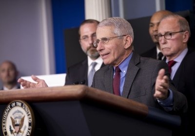 White House Says Trump Not Firing Anthony Fauci