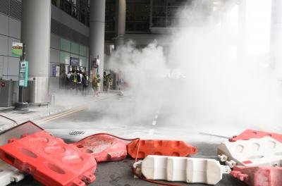 180 Arrested Tear Gas Fired In Fresh Hk Protests