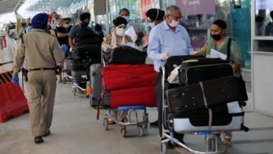 263 Stranded People Leave For Heathrow From Amritsar
