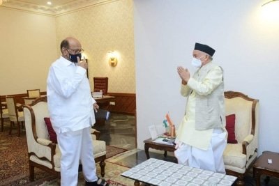 Amid Centre State Row Hectic Politicking In Maharashtra