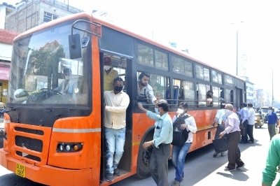 Delhi Buses Ridership Reaches Over 3 5 Lakh