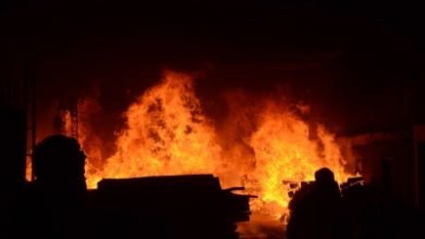 Fire Breaks Out At Cardboard Factory In Delhi