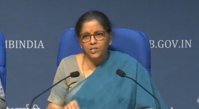 Fm Gives Break Up Of Eco Package Allocation At Rs 2097053 Cr